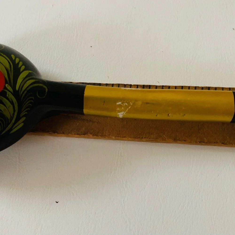 Hand painted wooden spoons